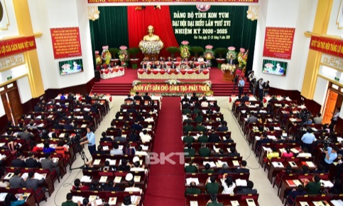 Đại hội đại biểu Đảng bộ tỉnh Kon Tum lần thứ XVI, nhiệm kỳ 2020-2025